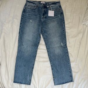 Pistola Charlie High Rise Straight Jean size 31/12